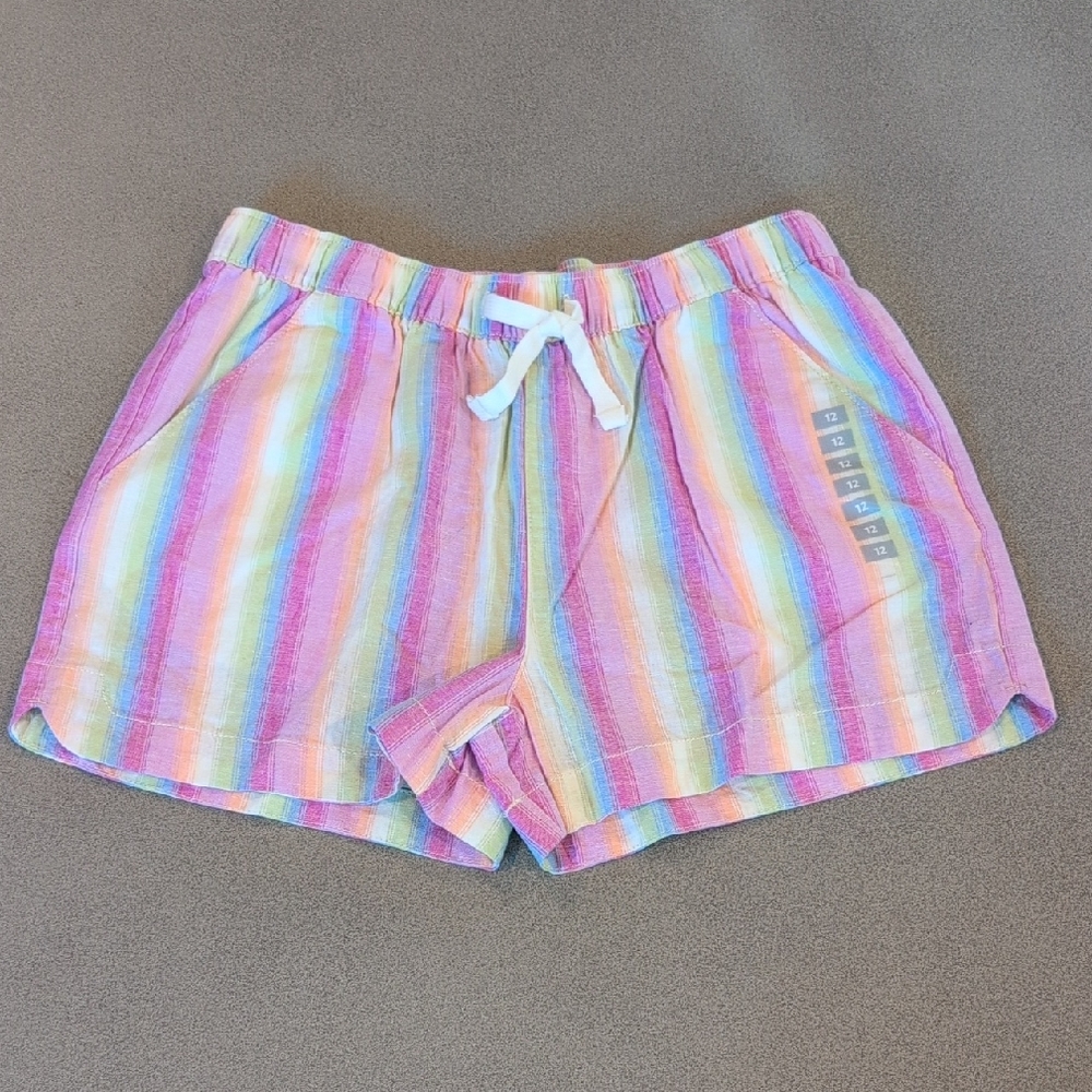 OshKosh B'gosh Rainbow Striped Kids Shorts